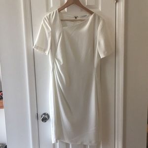 White T Tahari short sleeve dress size 10.